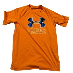 Under Armour boys Orange T-Shirt